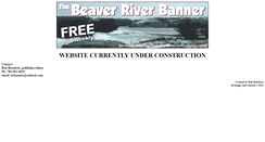 Desktop Screenshot of beaverriverbanner.com