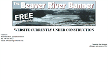 Tablet Screenshot of beaverriverbanner.com